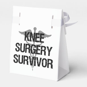 Knee Surgery Survivor Favour Box