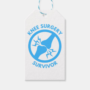 Knee Surgery Survivor  Gift Tags