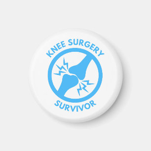 Knee Surgery Survivor Magnet