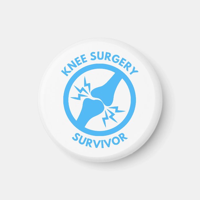 Knee Surgery Survivor  Magnet (Front)