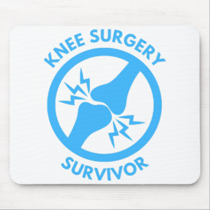 Knee Surgery Survivor  Mouse Mat