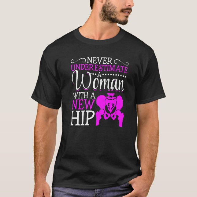 Knee Surgery Women Get Well T-Shirt (Front)