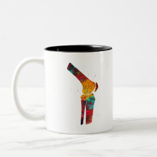 Knee Two-Tone Coffee Mug