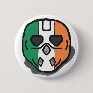 Kneecap 6 Cm Round Badge