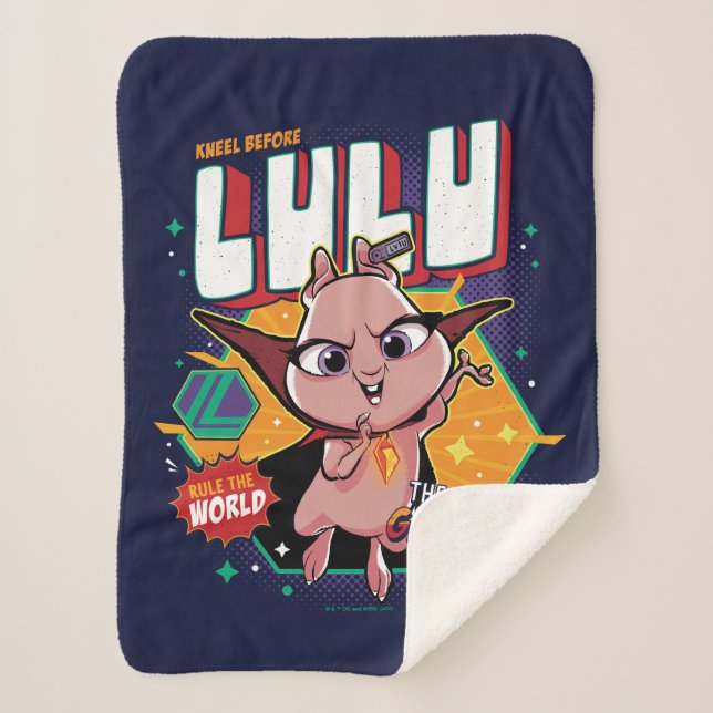 Kneel Before Lulu Sherpa Blanket (Front)