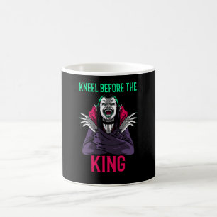 Kneel Before the King Dracula Coffee Mug