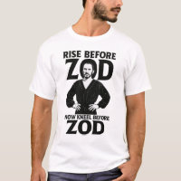 Kneel Before Zod – Villain T-Shirt Design