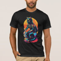Kneeling Cat Woman Knight