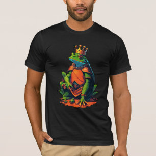 Kneeling Frog King Knight T-Shirt