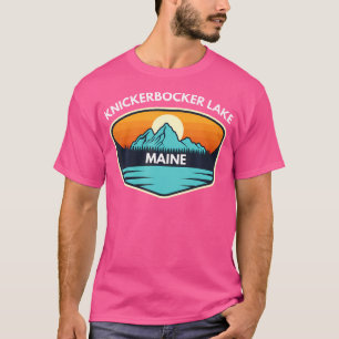Knickerbocker Lake Maine Trip Family Summer Fishin T-Shirt