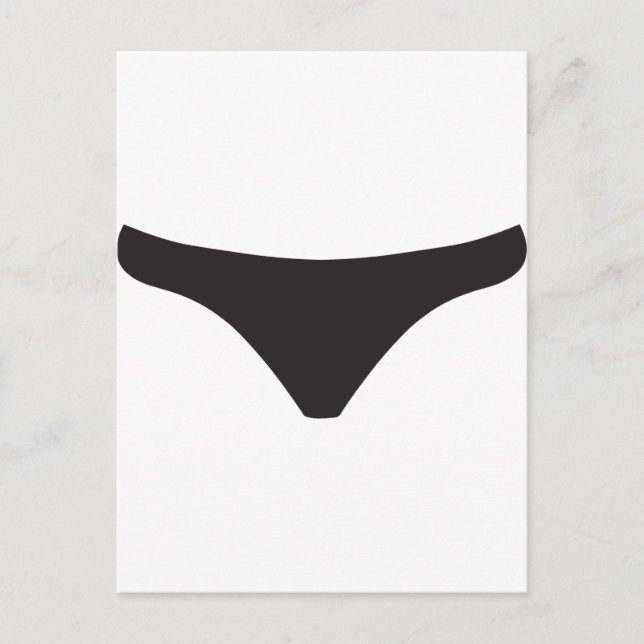 Knickers Briefs Women Postcard (Front)