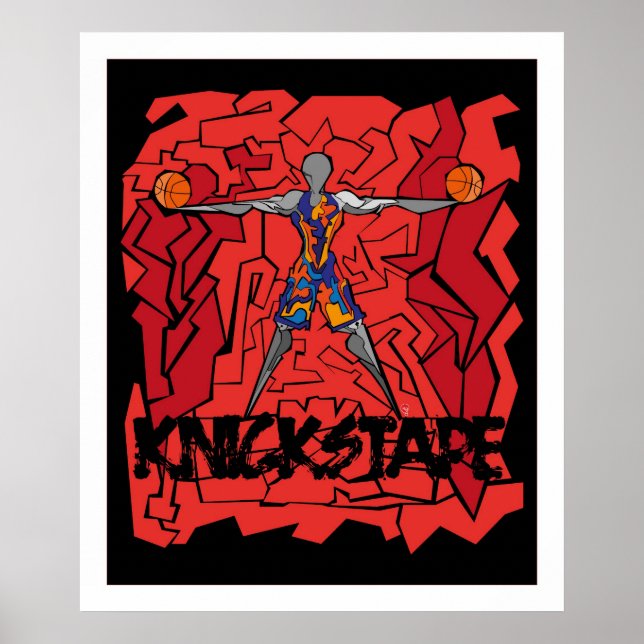 Knickstape Text Poster (Front)