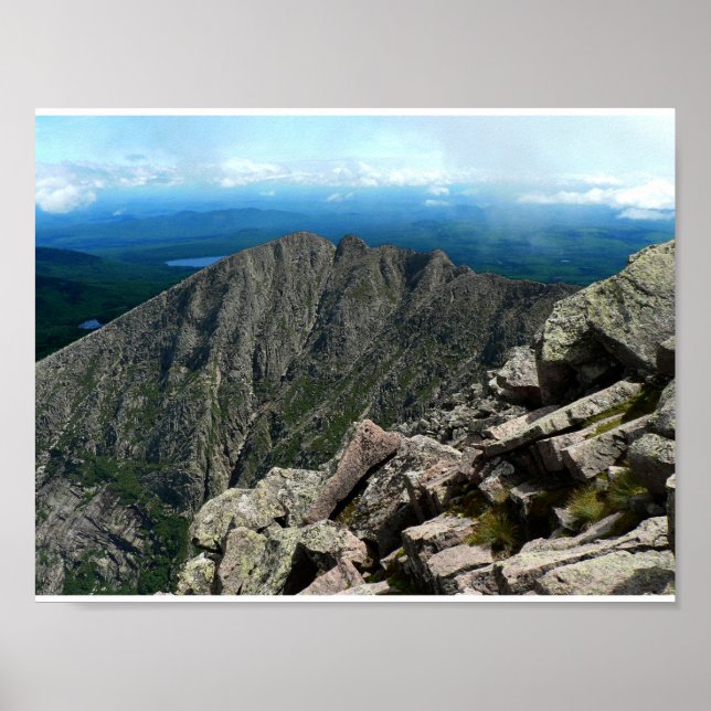 Knife Edge, Baxter State Park, Maine Poster (Front)