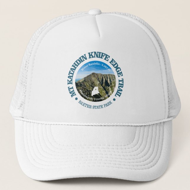 Knife Edge Trail (Katahdin) Trucker Hat (Front)