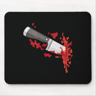 Knife In The Ck Halloween Murder Costume Knife In Mouse Mat