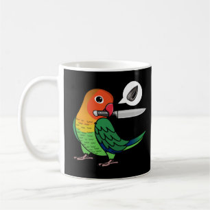 Knife Parrot Wants Seeds I Fischers Lovebird  Coffee Mug
