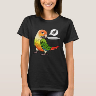 Knife Parrot Wants Seeds I Green Cheek Pineapple C T-Shirt