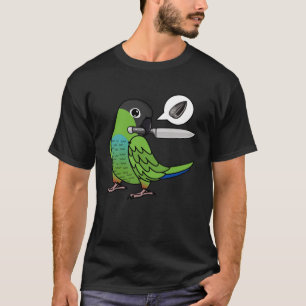 Knife Parrot Wants Seeds I Nanday Conure T-Shirt