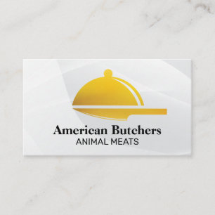 Knife Serving Platter   Culinary   Restaurant  Business Card