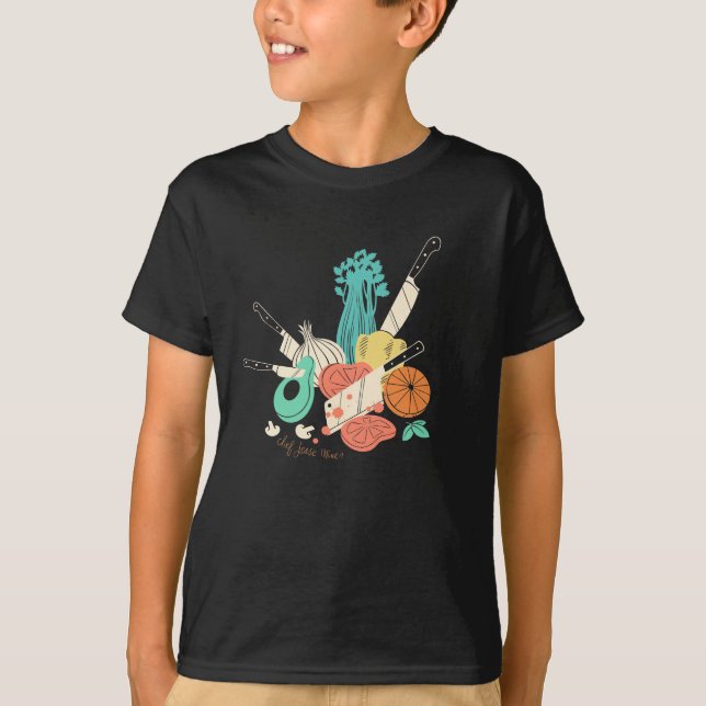 Knife Skills T-Shirt (Front)
