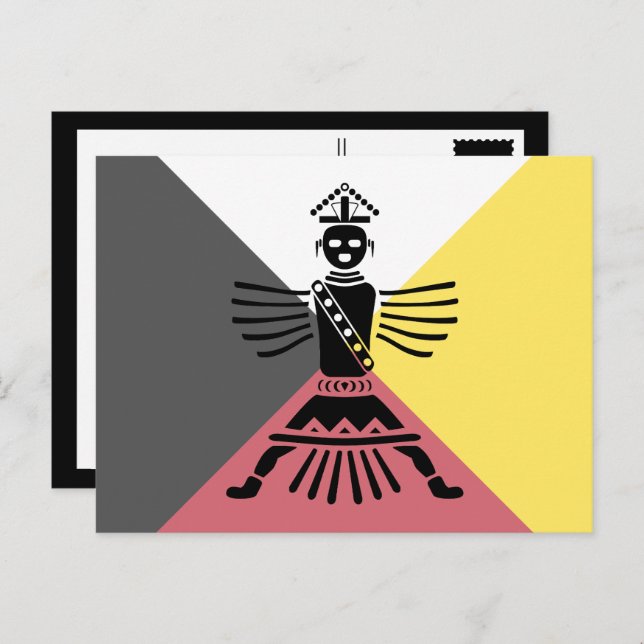 knifewing warrior postcard (Front/Back)