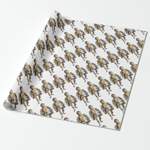 knight #2 wrapping paper