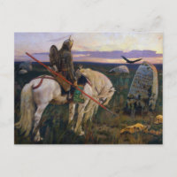 Knight at the Crossroads Victor Vasnetsov art