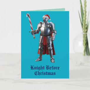 Knight Before Christmas Card