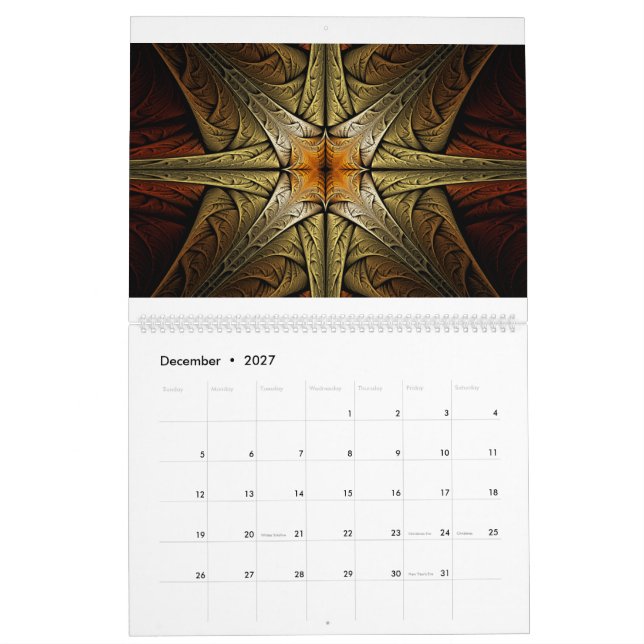 Knight  calendar (Dec 2027)