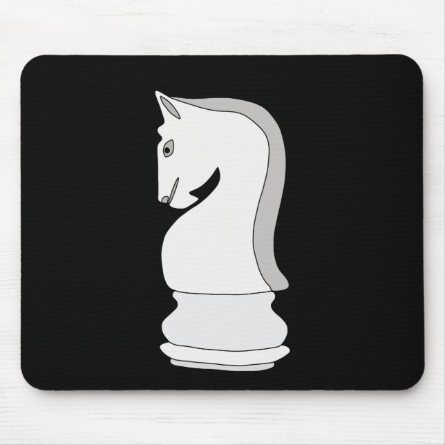 Knight Chess Mouse Mat (Front)