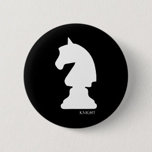 Knight Chess Piece Group Costume Chess Club Chess 6 Cm Round Badge