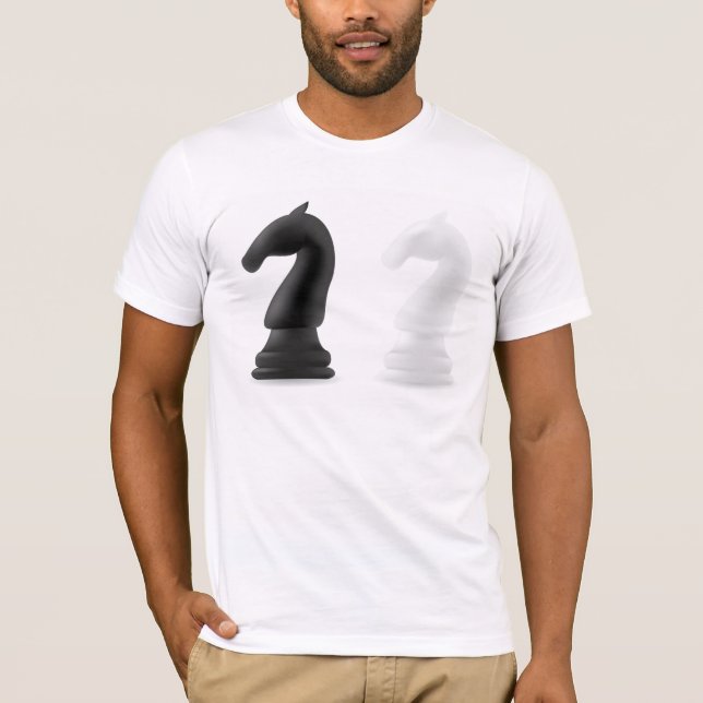 Knight Chess Pieces Mens T-Shirt (Front)