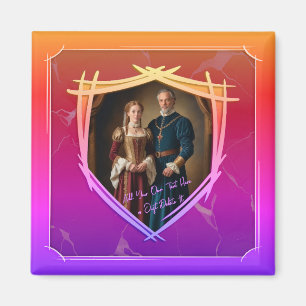 Knight Coat of Arms Mediaeval Old Fashioned Gift Magnet
