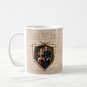 Knight Coat of Arms Mediaeval Old fashioned Vintag Coffee Mug