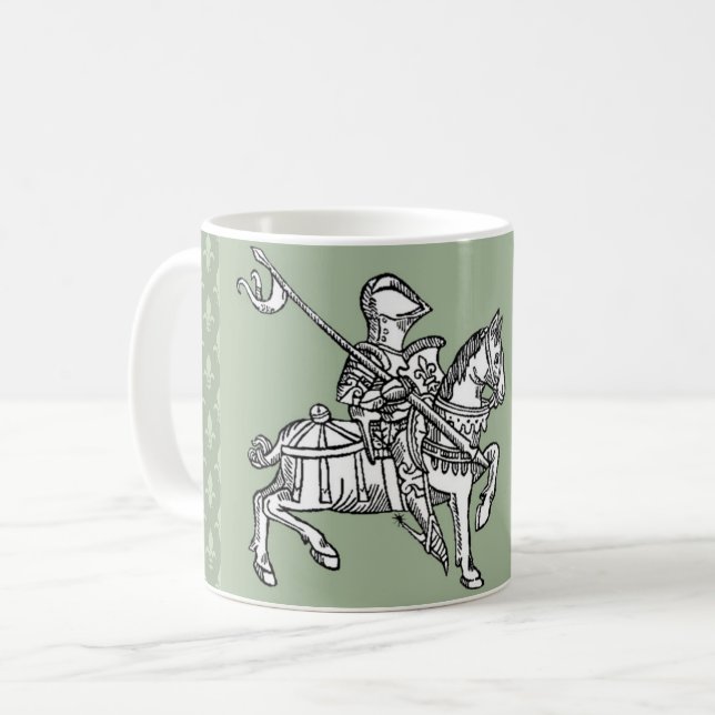 Knight Coffee Mug (Front Left)