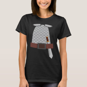 Knight Costume Mediaeval Armour Helloween T-Shirt