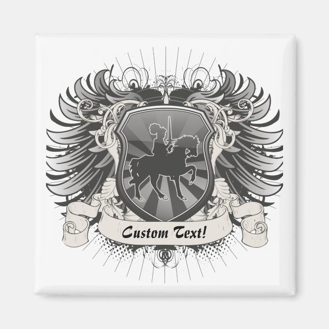 Knight Crest Magnet (Front)