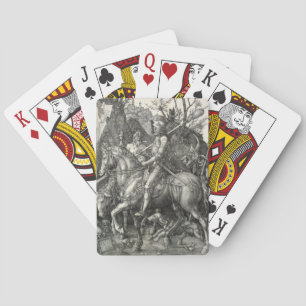 Knight, Death and the Devil (Durer 1513) Playing Cards