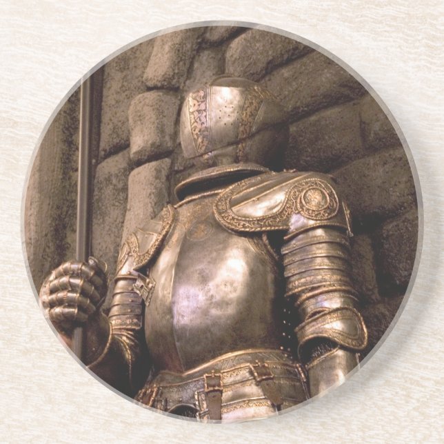 Knight in Armour Coaster (Front)