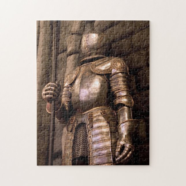 Knight in Armour Jigsaw Puzzle (Vertical)