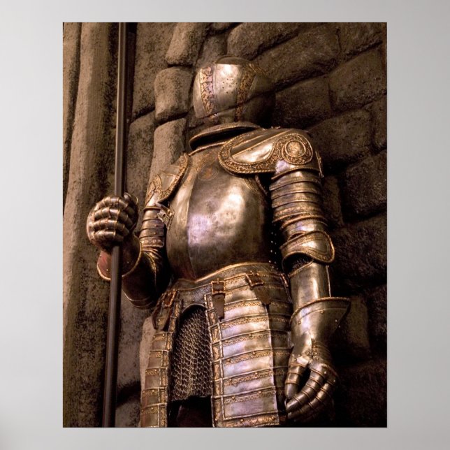 Knight in Armour Poster (Front)