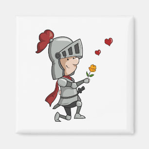 Knight in Shining Armour Fridge Magnet