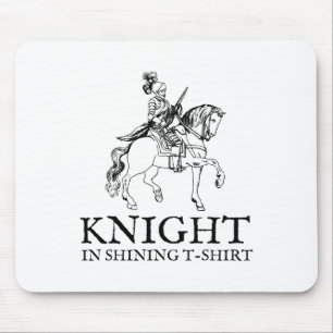 Knight In Shining Armour Halloween Renaissance Fai Mouse Mat