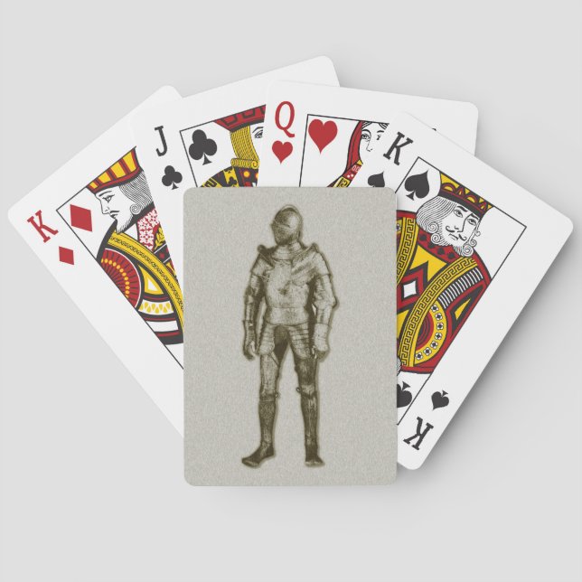 Knight in Shining Armour Playing Cards (Back)