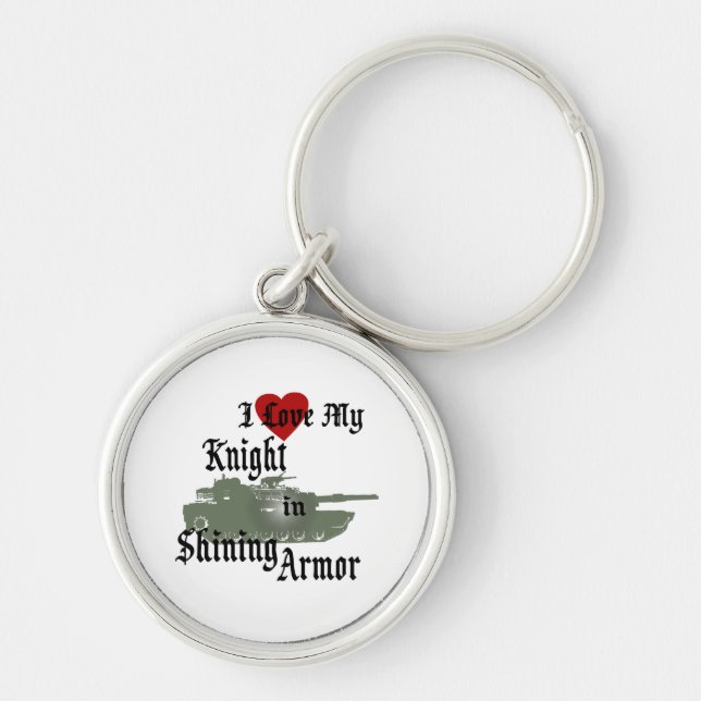 Knight in Shining Armour/ Tank Key Ring (Front)