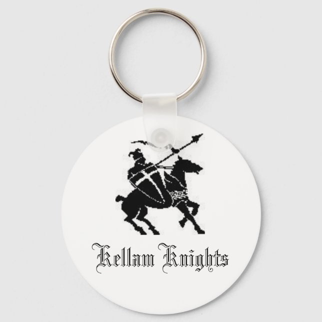 Knight, Kellam Knights Key Ring (Front)