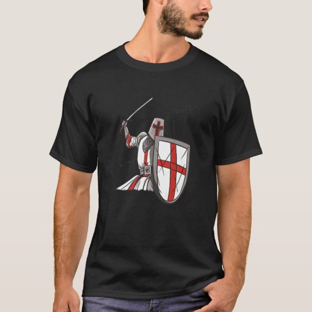 Knight Mediaeval and Renaissance Ren Fair Premium T-Shirt (Front)