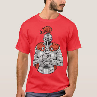 Knight Mediaeval Knights Battle RPG Fantasy T-Shirt