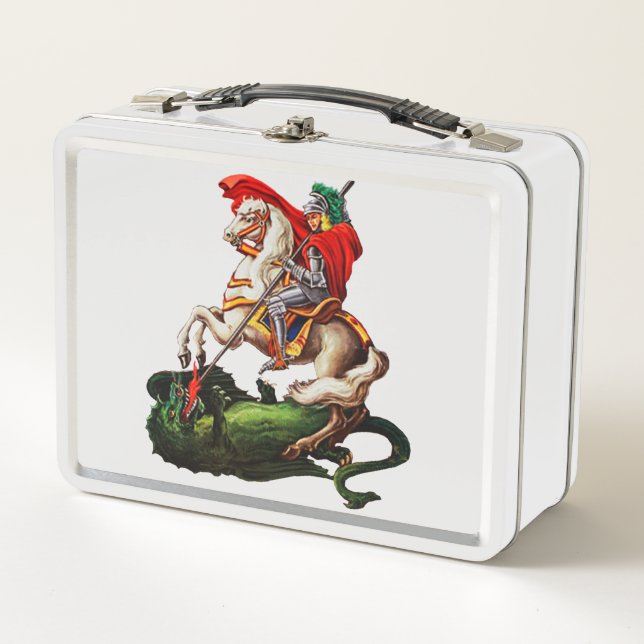 KNIGHT METAL LUNCH BOX (Front)