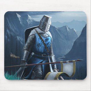 Knight mouse pad